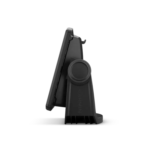 Side view of Garmin ECHOMAP UHD 95sv with tilting capabilities