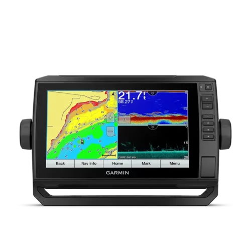 Garmin ECHOMAP Fish Finder UHD 95sv with GT56UHD-TM with chirp sonar and depth contours