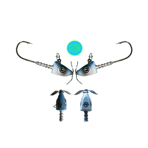 Frostbite 1/16 Headspinner Propeller Jig - 2 Pack - Disco Cisco