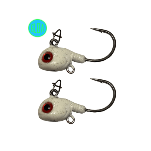 Frostbite 3/32 Pure Tungsten Meathead Live Bait Jig - 2 Pack - Labrat