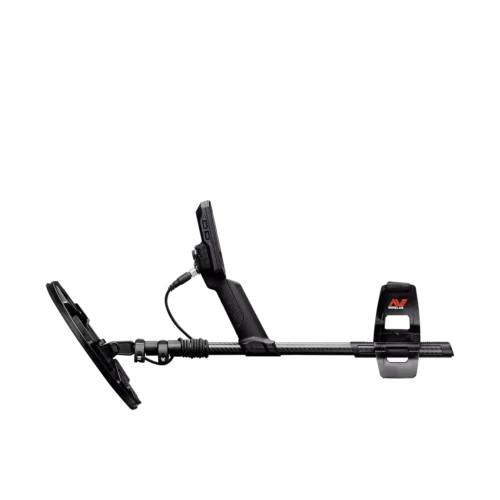 Minelab Manticore Metal Detector collapsed and viewed from the side