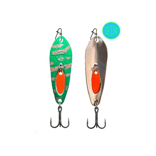 Frostbite Large Dinner Bell Spoon - Green Guppy