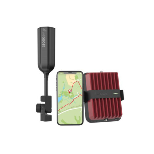 WeBoost Drive Reach Overland In-Vehicle Signal Booster Kit with app on phone